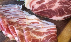 ブルストの生ハム、できました